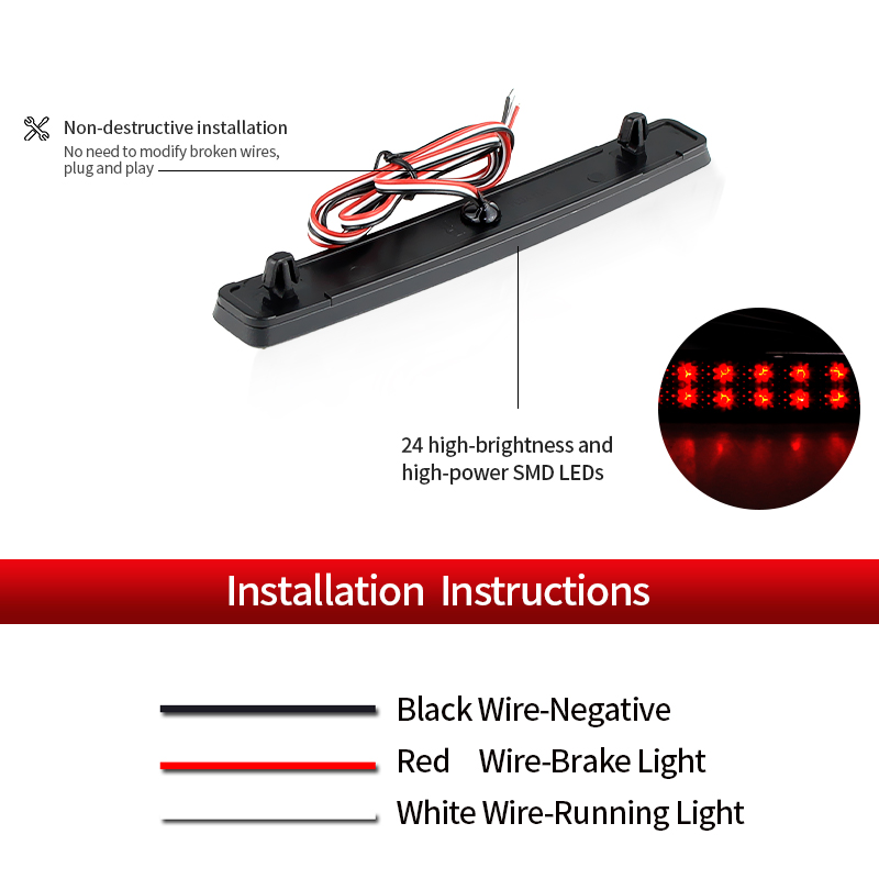 2pcs LED Rear Bumper Reflector – Grow Light T5 recenzja i cena