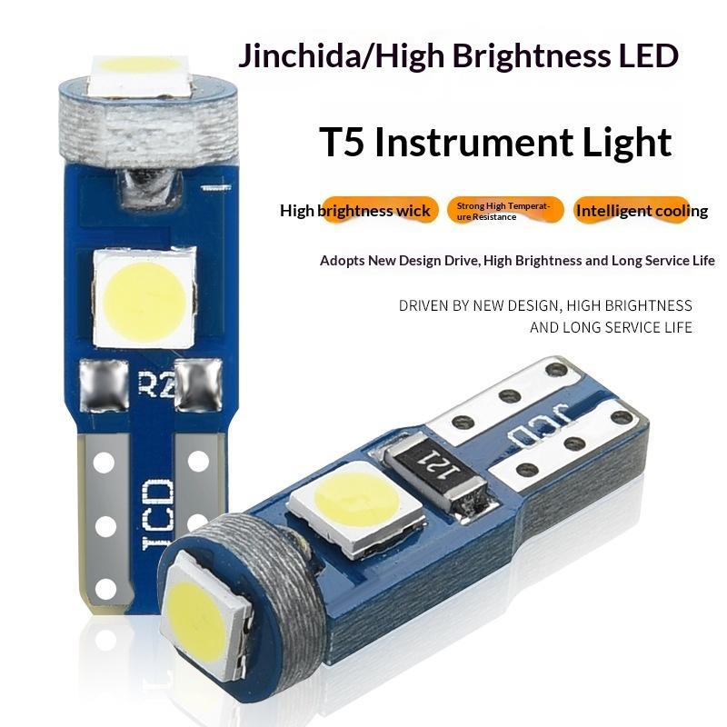 10Pcs T5 Led Bulb Canbus W3W 7 – Grow Light T5 recenzja i cena