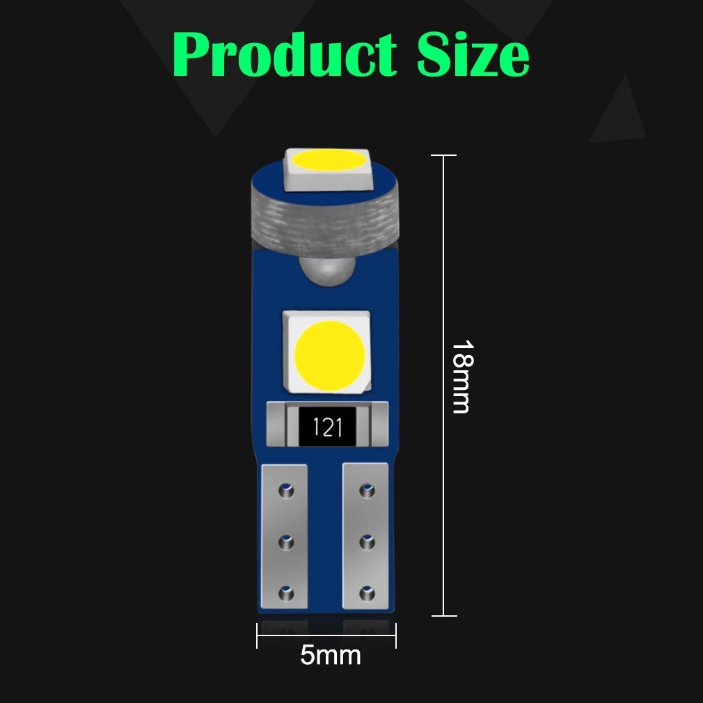 100Pcs T5 Led Bulb W3W W1.2W 3 – Grow Light T5 recenzja i cena